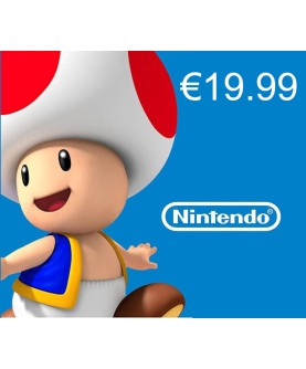 eShop Prepaid Card €19.99 FR Nintendo eShop Key 
